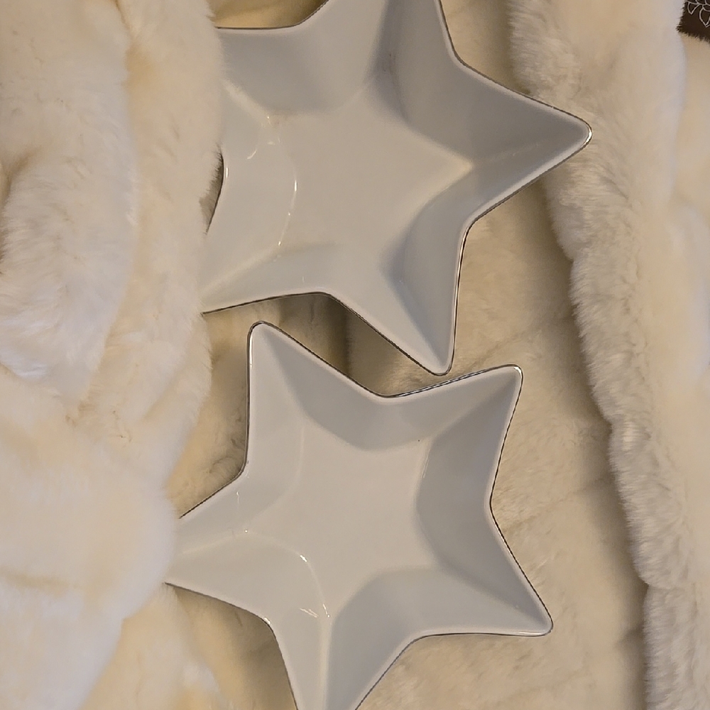 St. Nicholas Square White Star Dish